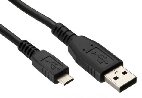 USB A male to USB micro B male 1.5m