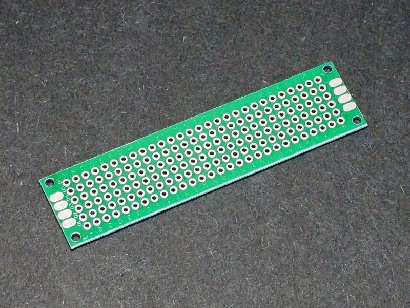 2x8 cm Universal PCB Prototype Board