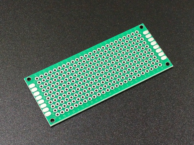 3x7 cm universal PCB prototyping board