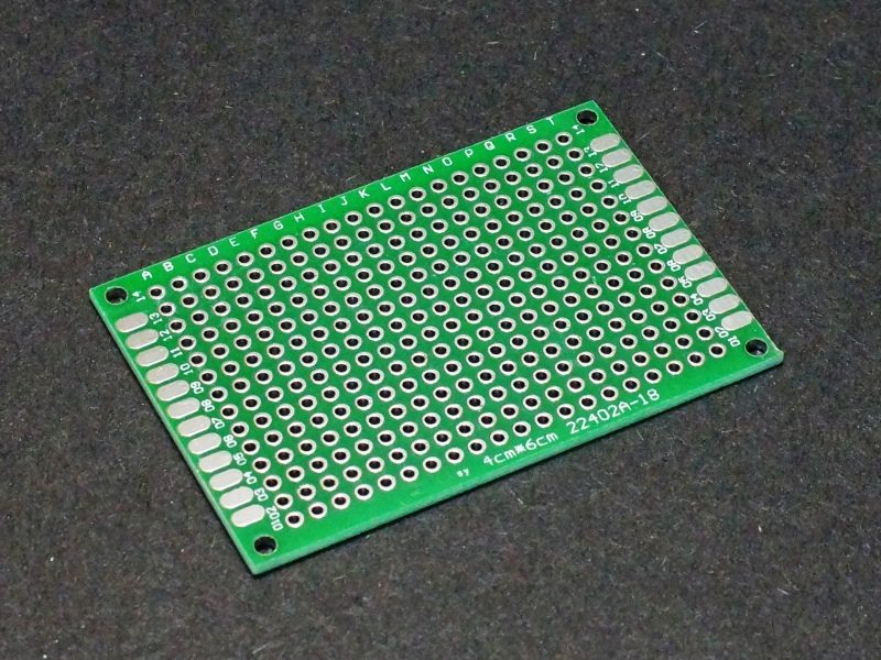 4x6cm universal PCB prototyping board