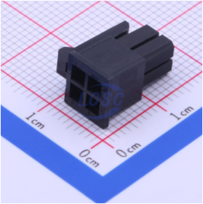 LCSC 4 2 Male 0.118"(3.00mm) 0.118"(3.00mm) - Rectangular Connectors Housings ROHS