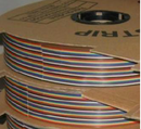2m 40Pin Flat Rainbow Ribbon Cable 2.54mm Pure Copper AWG24