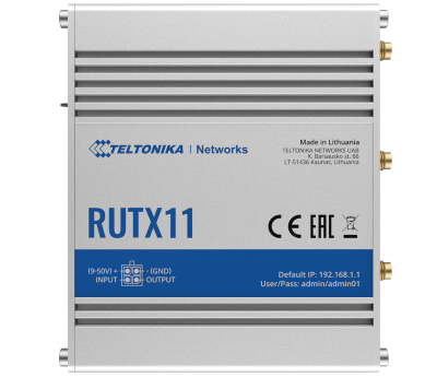 TELTONIKA RUTX11 LTE CAT6 Router