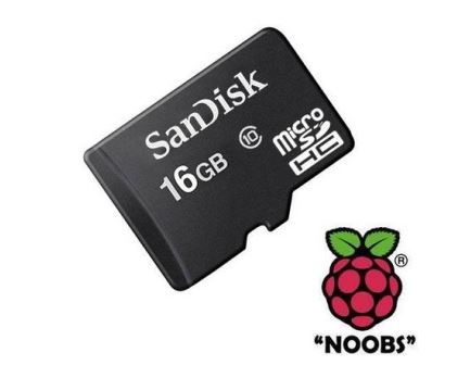 Raspberry Pi 16 GB MicroSD Card