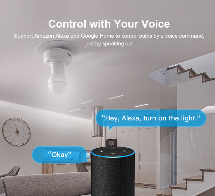 SlampherR2: 433MHz RF and WiFi Smart Lamp Holder
