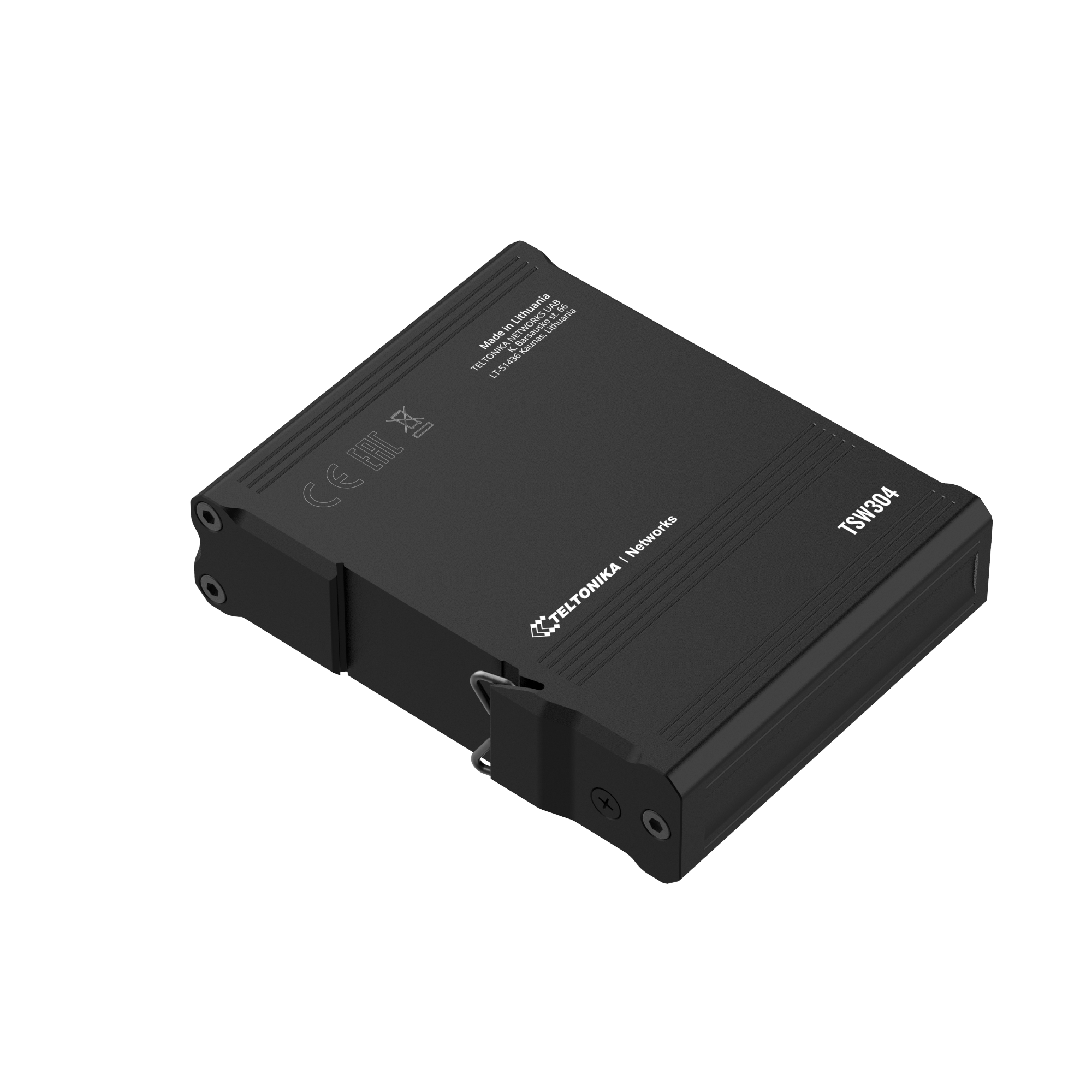 TELTONIKA TSW304 4 port 10/100/1000 DIN Rail Switch