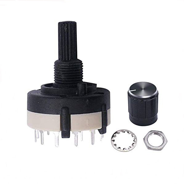 Taiss Rotary Switch RS26 2P12T (3 pcs)