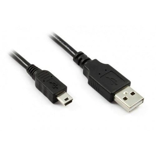 1M USB A Male To Mini 5 Pin Male