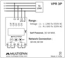 VPR-3P - Three Phase Voltage Protection Relay