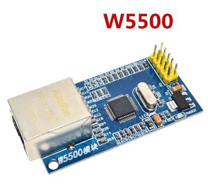W5500 Ethernet network module hardware TCP / IP 51 / STM32 microcontroller program