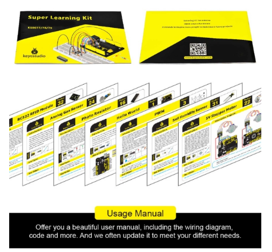 Arduino Super Kit Inventory Card Arduino Super Learning Kit – EcoRobotics