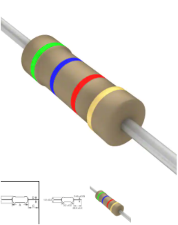 5.6K Ohm ±5% 0.5W Through Hole Resistor (Pack of 10)