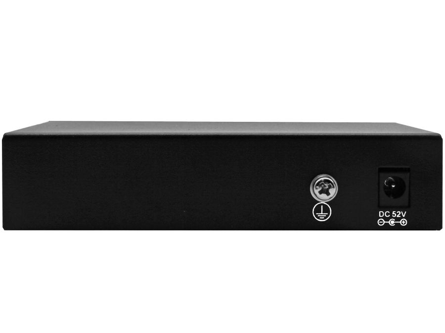 SCOOP 6 Port Fast Ethernet Switch (4 AI PoE ports & 2 FE uplink)